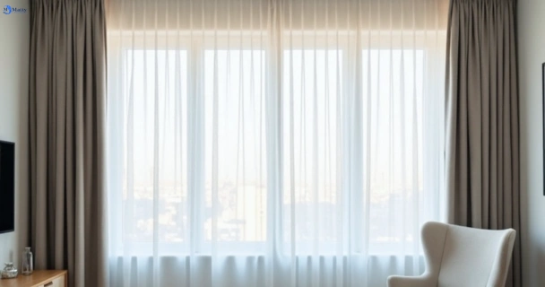 Restored vibrant drapes in annerley QLD after Matty Curtain Cleaning